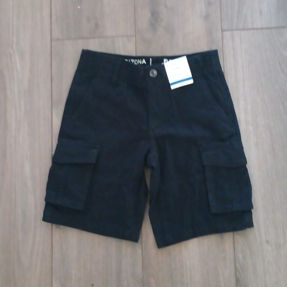 Black Arizona Cargo Shorts